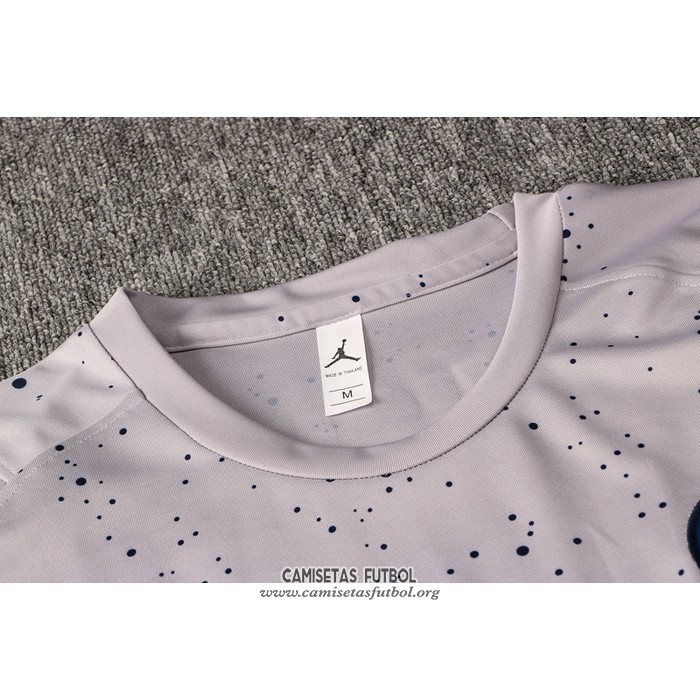 Chandal del Paris Saint-Germain Manga Corta 2021/2022 Gris
